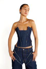 POINT RAW SEAM CORSET